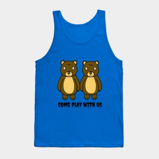 Come Play Bears Tank Top